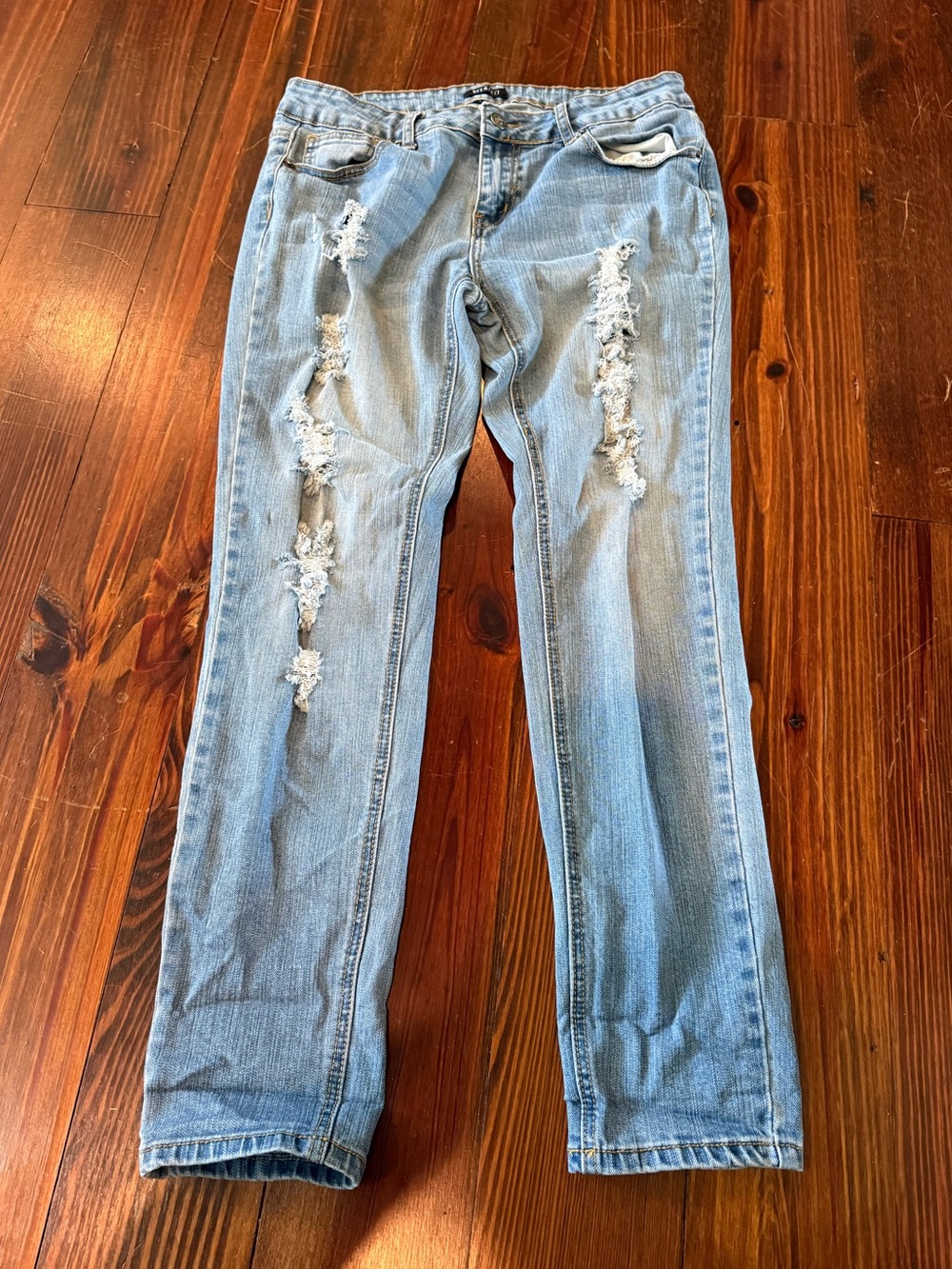Bee & Ceci Light Blue Distressed Women’s Jeans